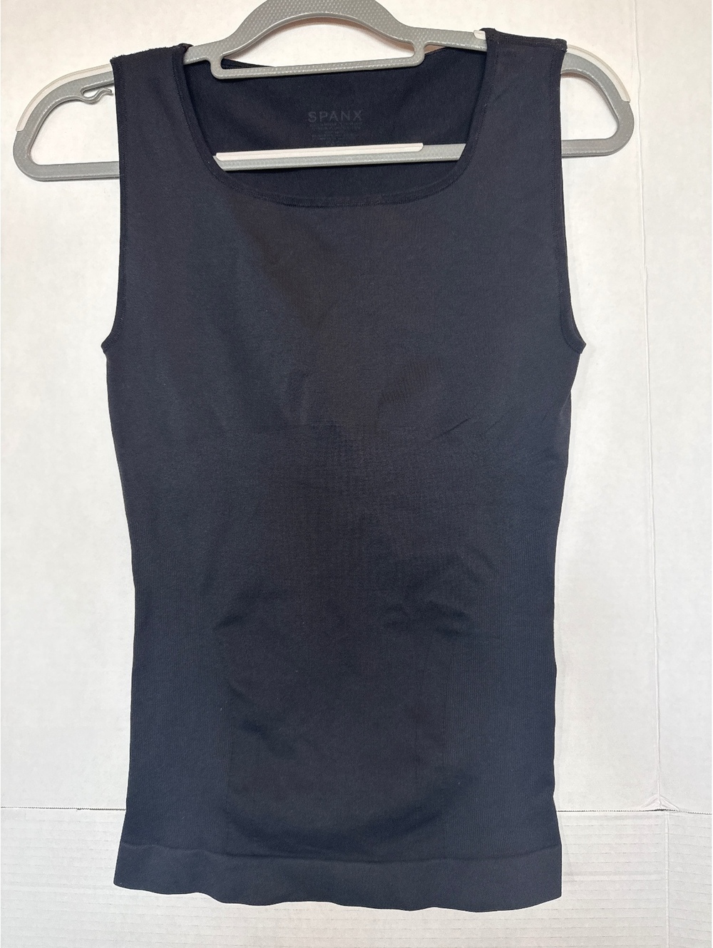 Spanx Black Sleeveless Shaping Tank Top Size XL